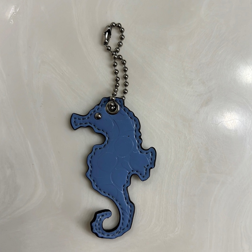 Coach Seahorse Keychain
